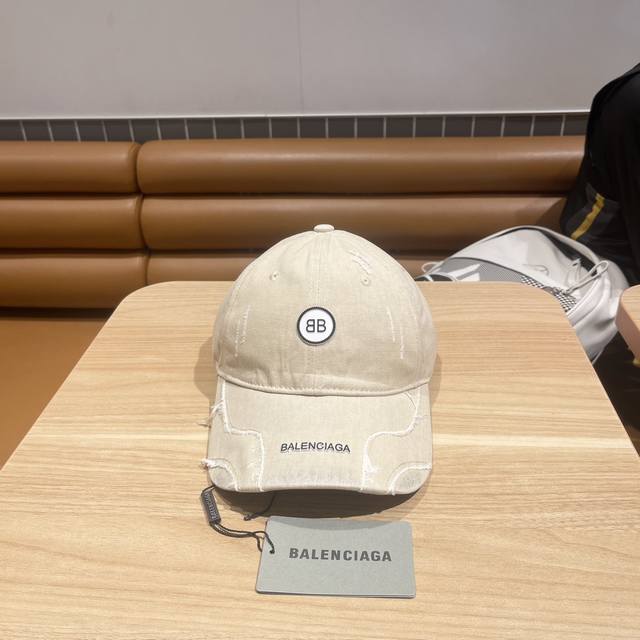 Balenciaga巴黎世家春夏款新款个性棒球帽 高品质透气性巨佳 四季佩戴款 高颜值时尚单品 男女同款
